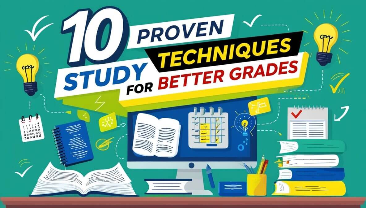 10 Proven Study Techniques for Better Grades
