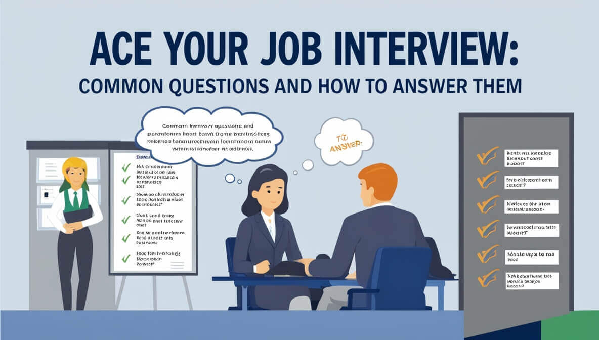 Ace Your Job Interview: Common Questions and How to Answer Them