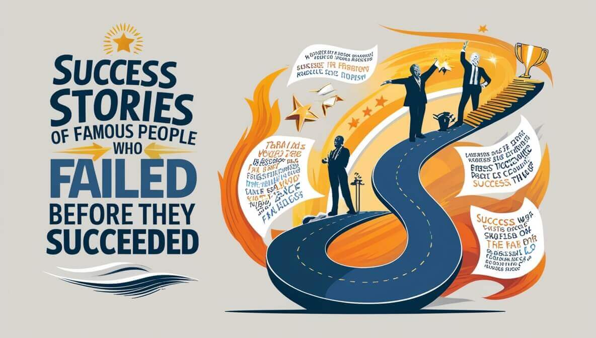 Success Stories of Famous People Who Failed Before They Succeeded